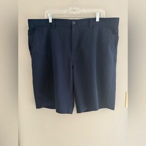 IZOD Men’s Golf Shorts SZ 42 Navy Pockets Performance Casual Summer Stretch